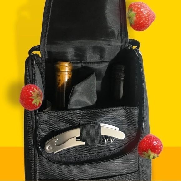 GEMLINE Beverage Carrier Black Size 13 x 6 - Picture 3 of 7